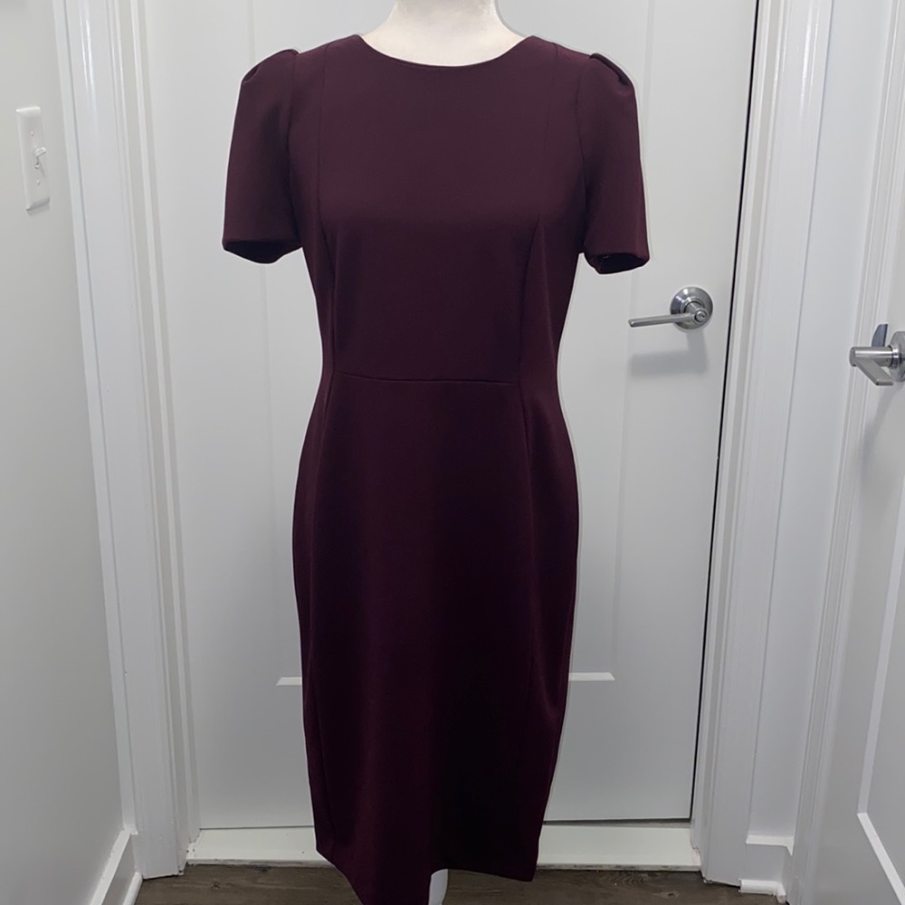 ✨Stunning Calvin Klein Scuba Sheath Dress